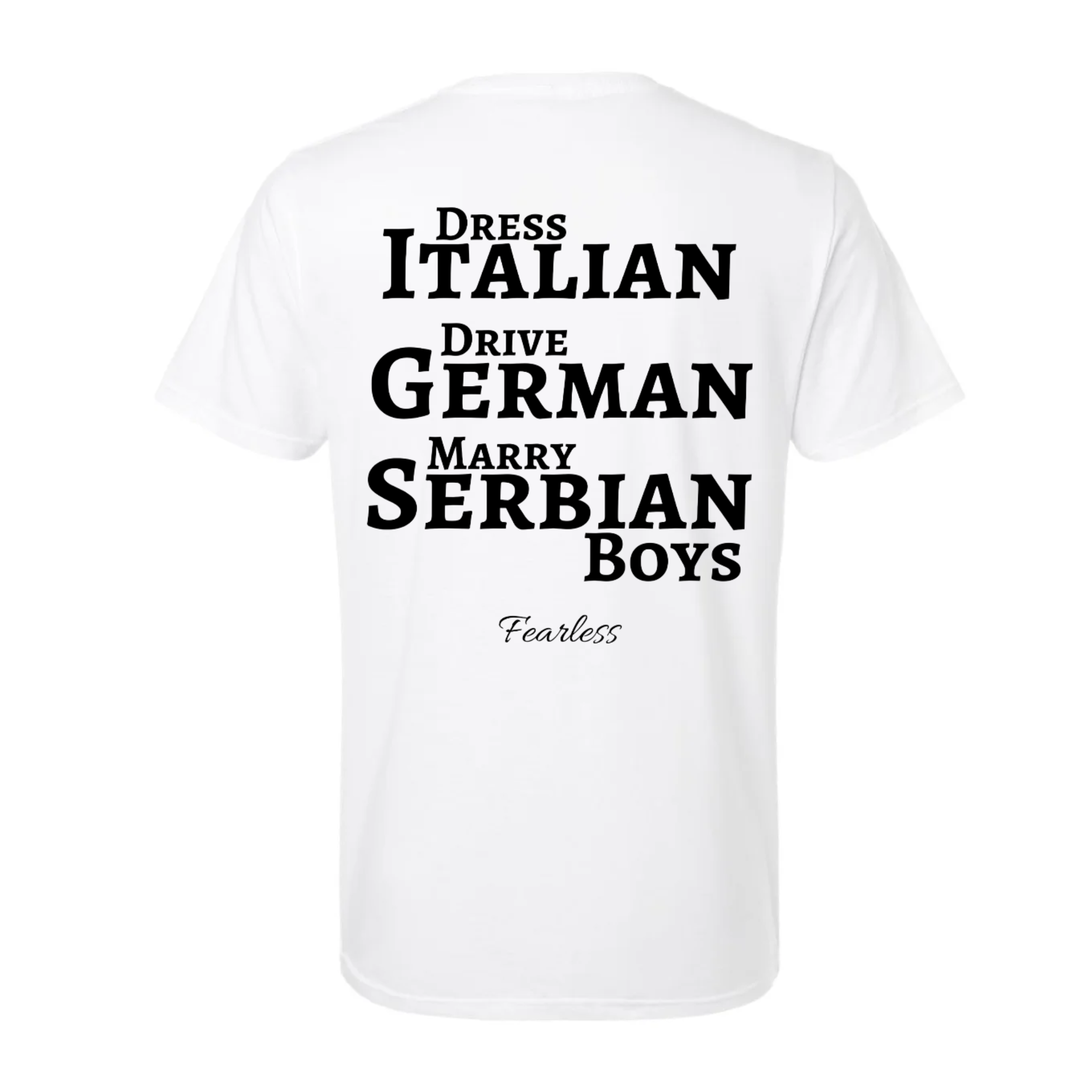 Dress Italian Drive German Marry Serbian boys